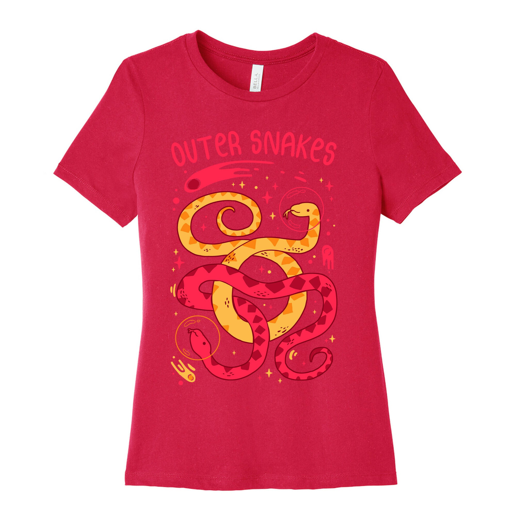 Outer Snakes Women's Cotton Tee